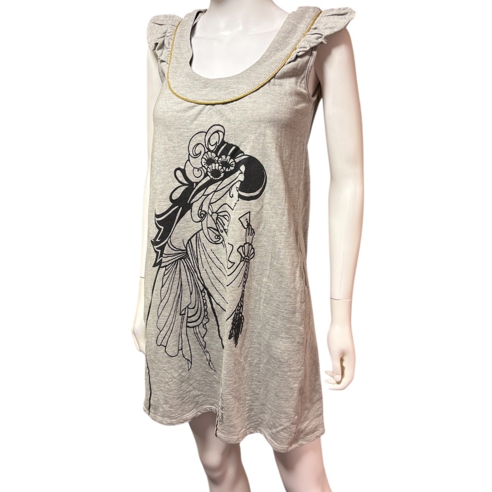 Boom by Joy Han Grey Print Girl Dress - S